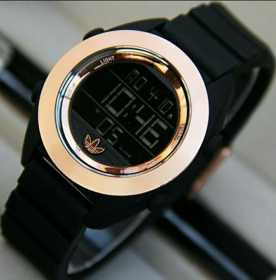 PROMO TERBATAS!!! JAM TANGAN WANITA CEWEK ADIDAS AD07 DIGITAL SEMI SUPER Terbaru Murah