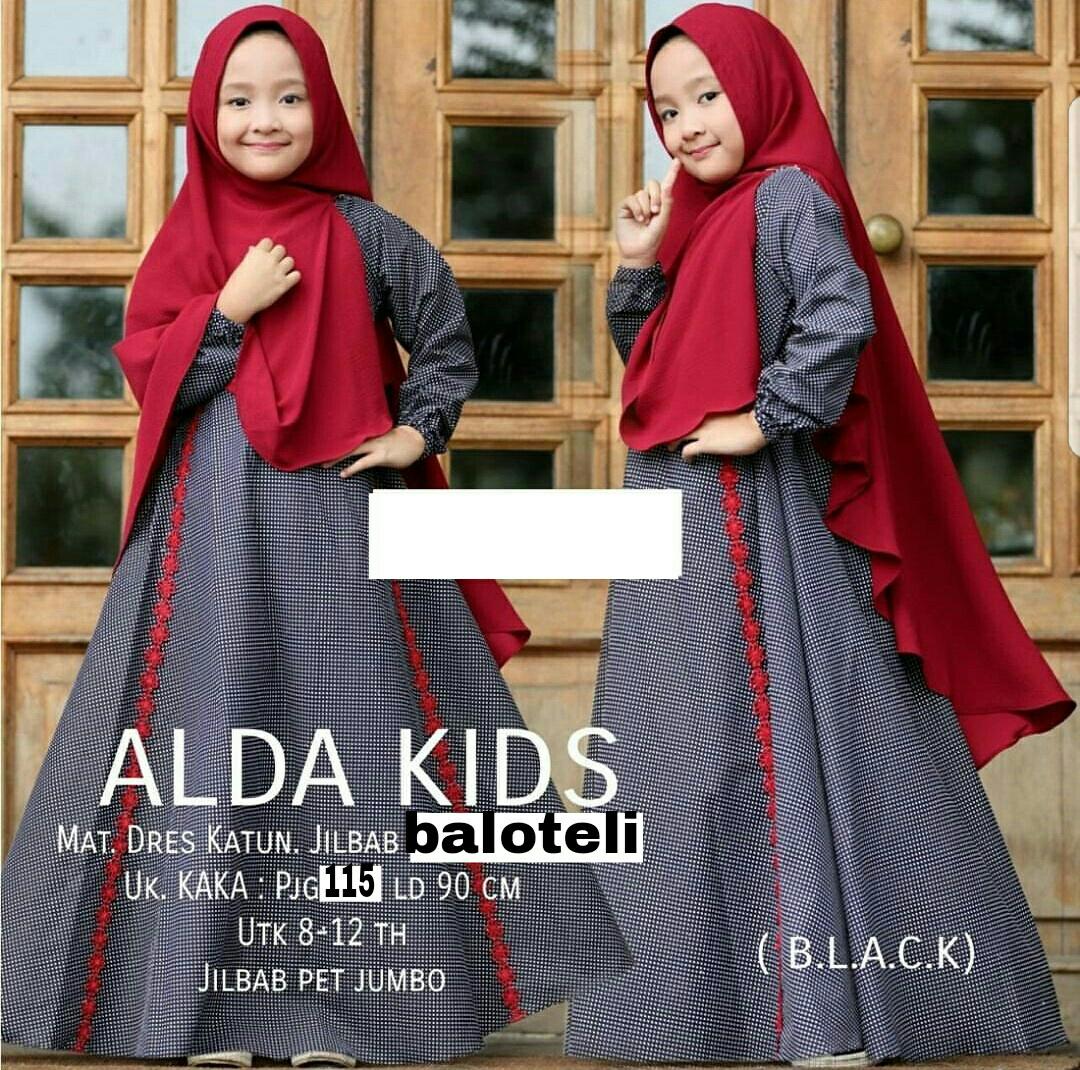 Liliana Baju Gamis Untuk Anak 8-12thn Fashion Terbaru Wanita