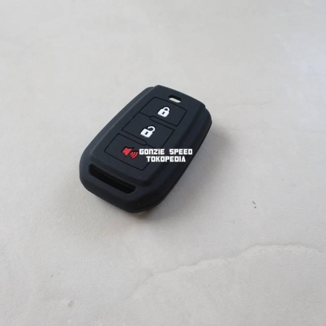 Casing Silicon Kunci Remote All New Avanza/Veloz Hitam