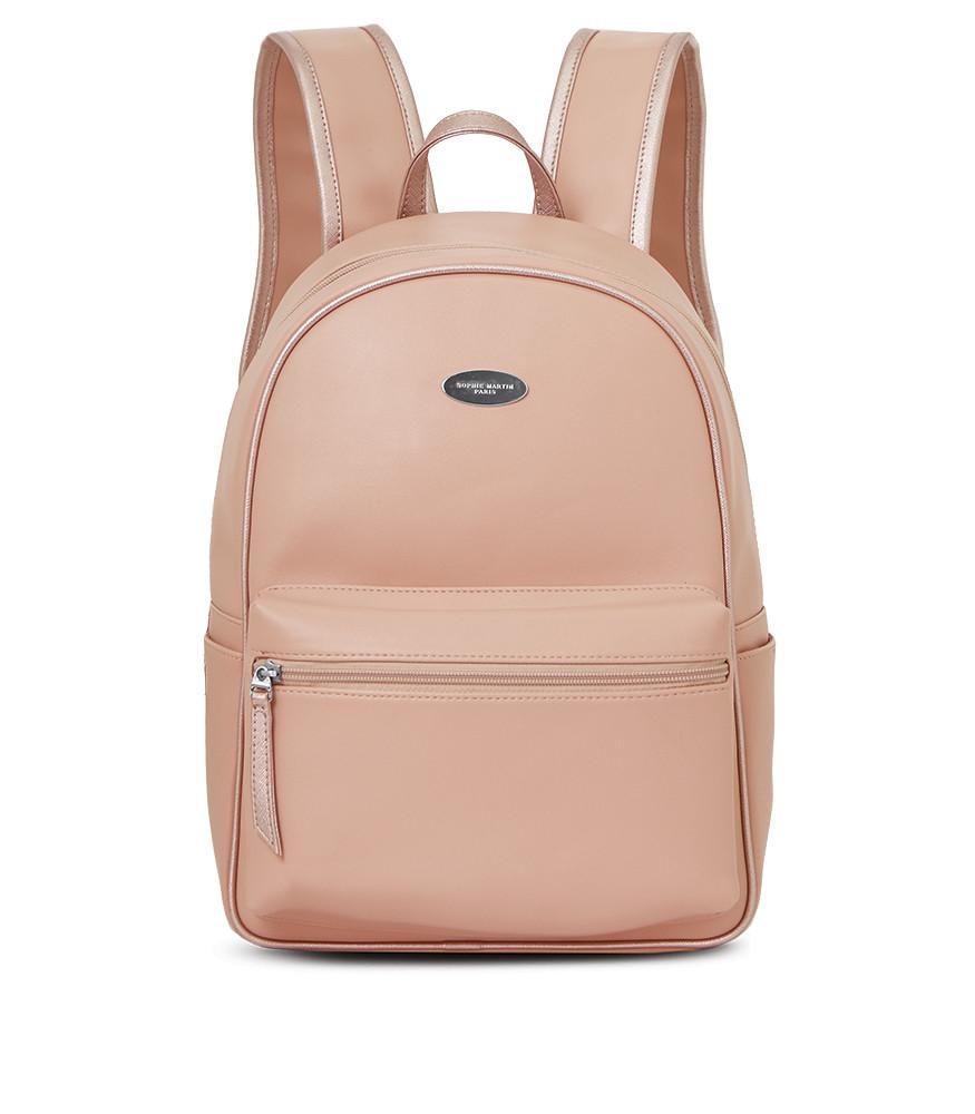 TAS RANSEL ATAU GENDONG TERBARU WANITA WARNA PINK CASUAL BAGUS MURAH DAN BERKUALITAS ZELFY BAG T4364P3 DARI SOPHIE PARIS