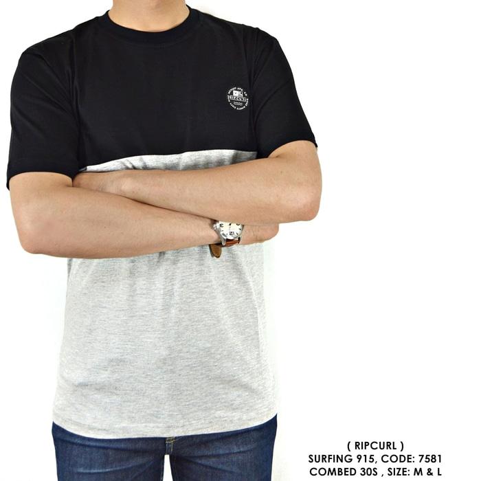 BAJU KAOS SURFING DISTRO RIPCURL RIP CURL 19 COWOK PRIA PREMIUM
