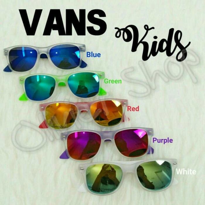Kacamata Hitam Anak Vans Mirror Kids Cowok Cewek