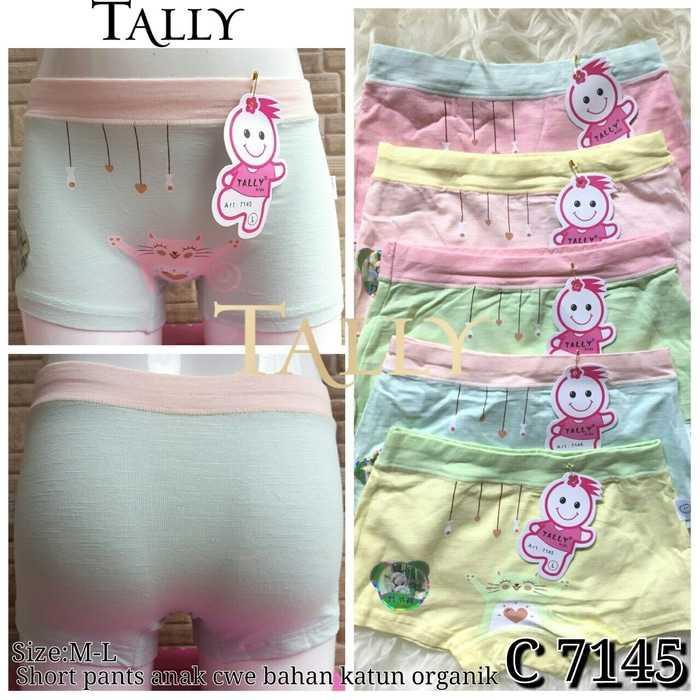 Original Grosir Celana Dalam Boxer Anak Luvly TALLY 7145 Bahan Serat Bambu Termurah