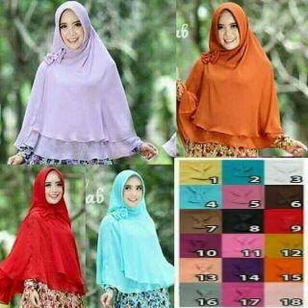 Larisvanjava Hijup Instant Khimar Dea Pita