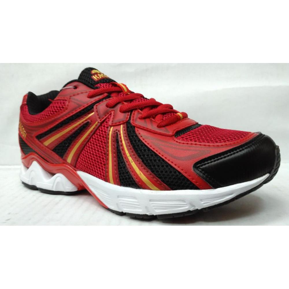 Kasogi Olympic Red- Sepatu Running - Sepatu Olahraga - Sepatu Lari - Sepatu Murah
