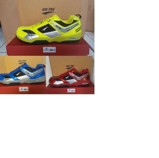 sepatu badminton merk airpro - Lemon, 43