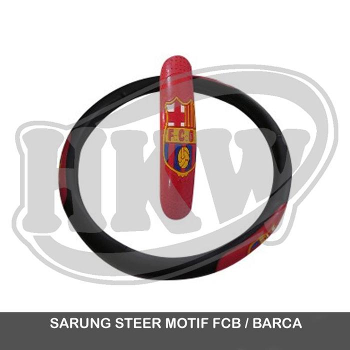 Sarung Cover Steer Motif Barca Captiva