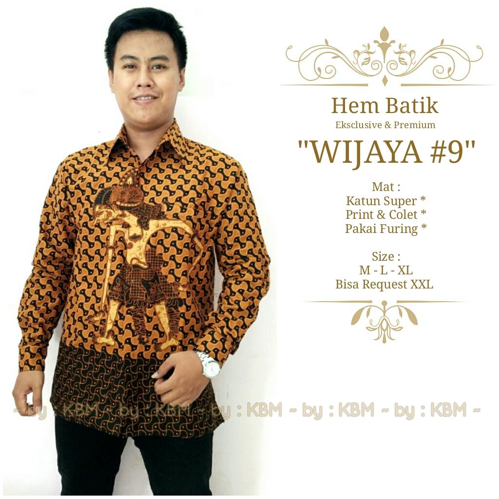 promo kemeja hem batik eksclusive dan premium wiajaya #9