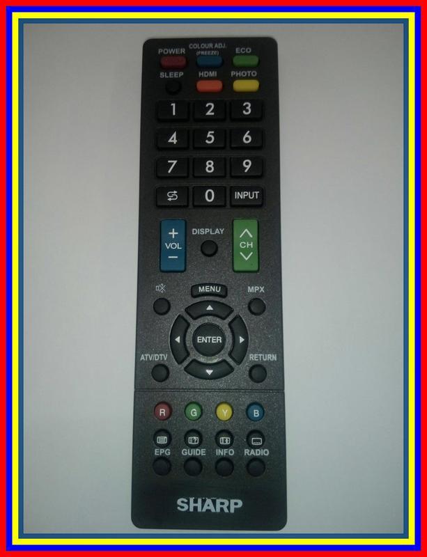 Remot Remote TV LCD LED Sharp Aquos