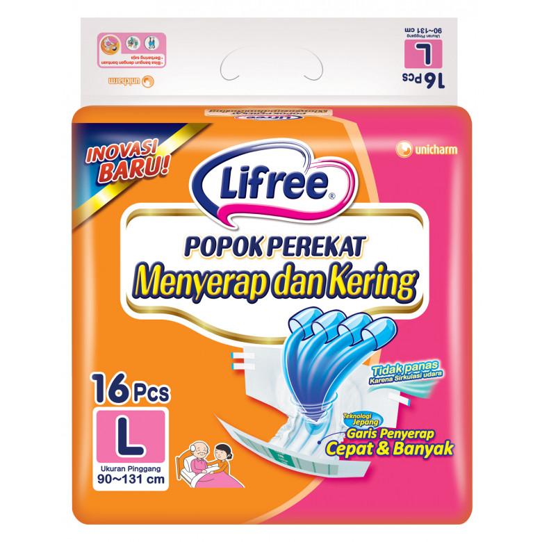 LIFREE POPOK DEWASA PEREKAT L16 EXTRA SERAP
