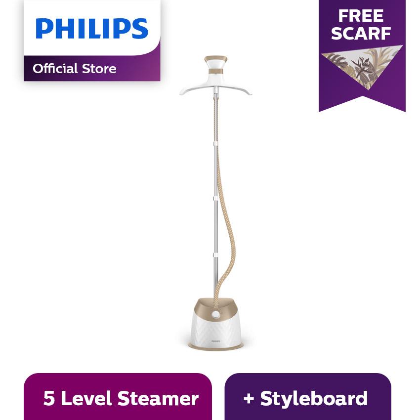 Philips EasyTouch Plus Alat Uap Pakaian Garment Steamer GC524/60 - Gold