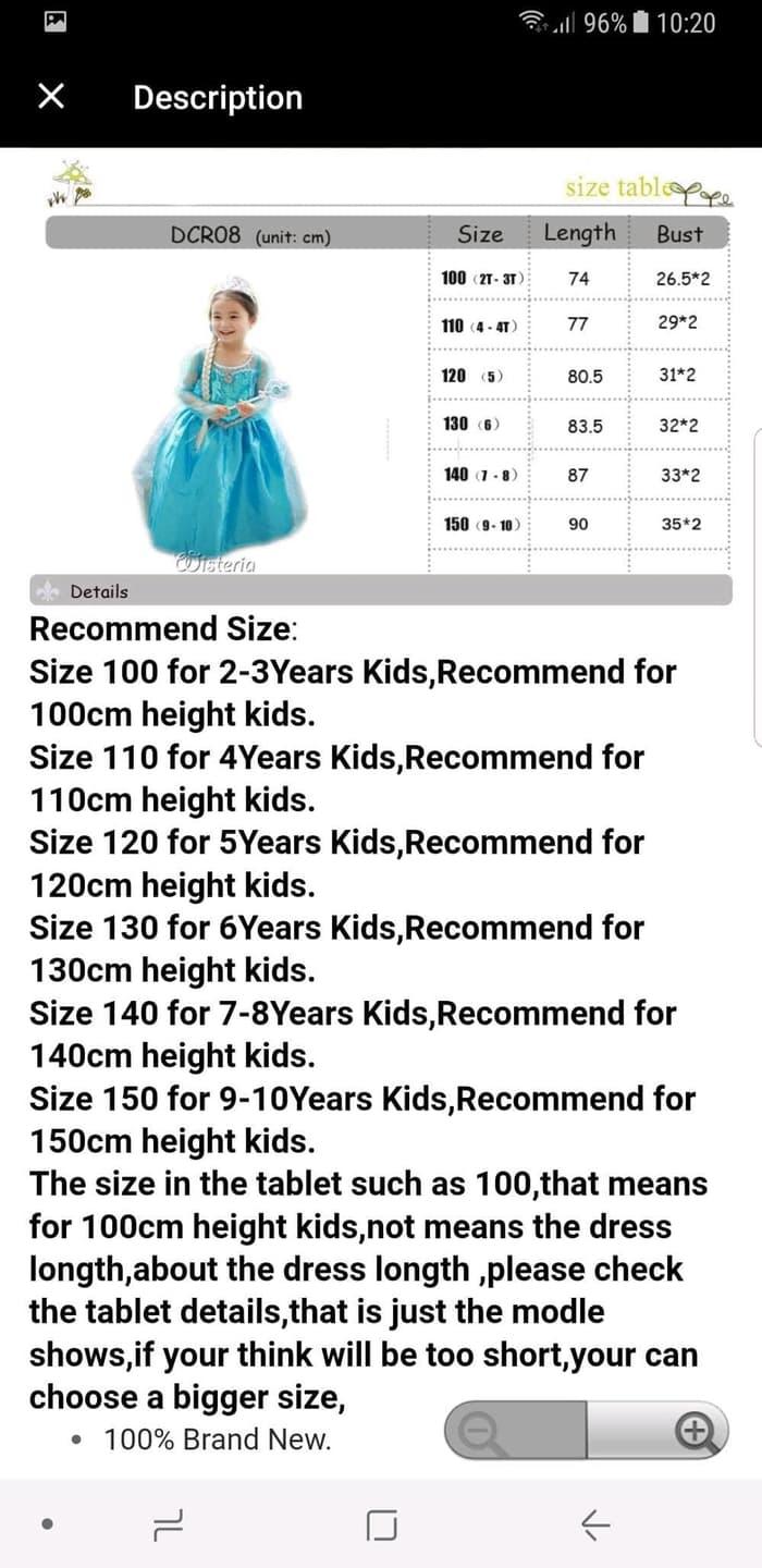 Cuci Gudang Kaos Anak Model Frozen Gaun Baju Anak Frozen 40 Kaos