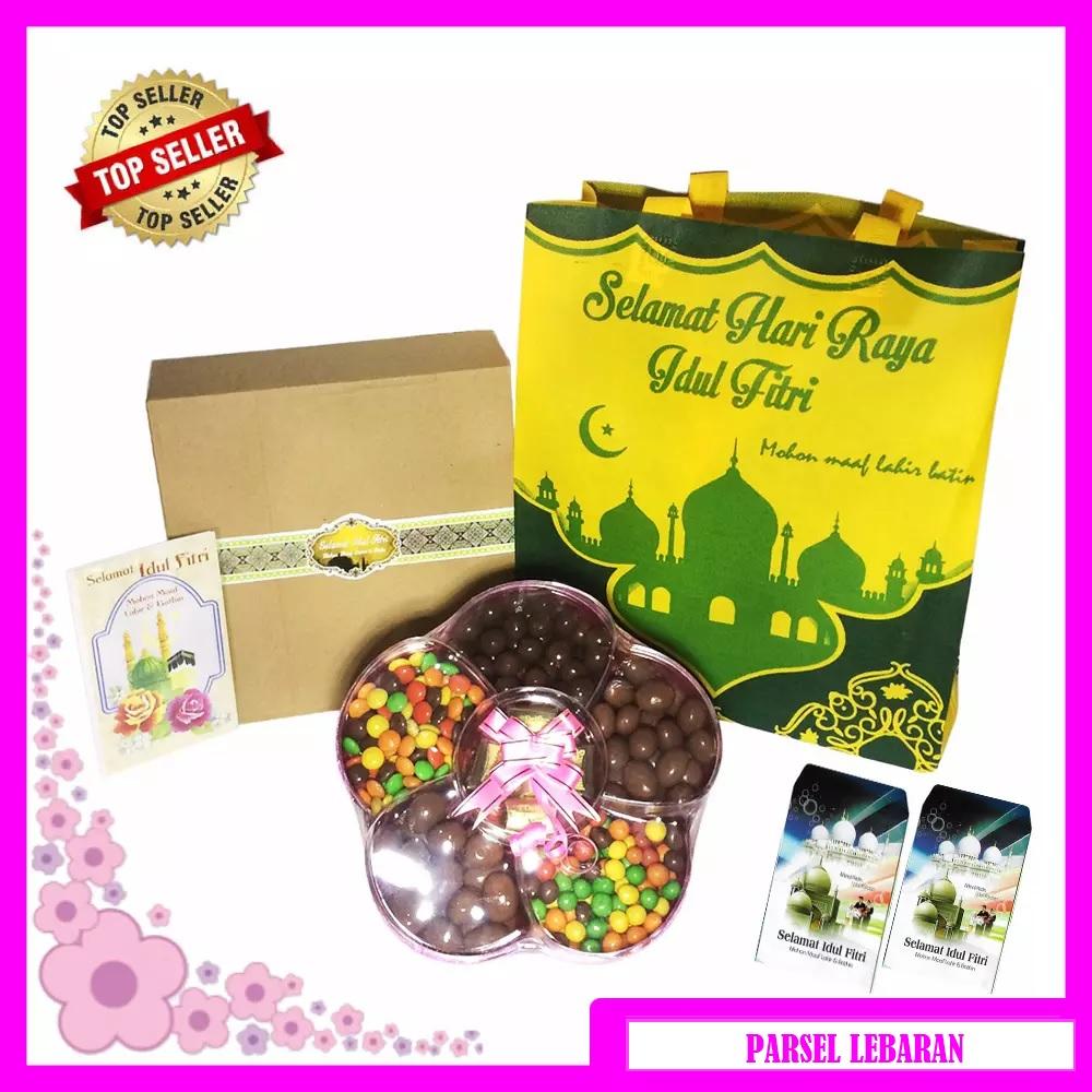 Paket Lebaran Idul Fitri Cokelat Full Delfi & Tas Idul Fitri FREE Gift Card Lebaran Coklat Delfi