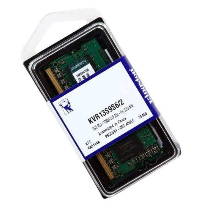 MEMORY/ RAM KINGSTON DDR3 2GB PC 10600 SODIMM - ELEKTROZONE