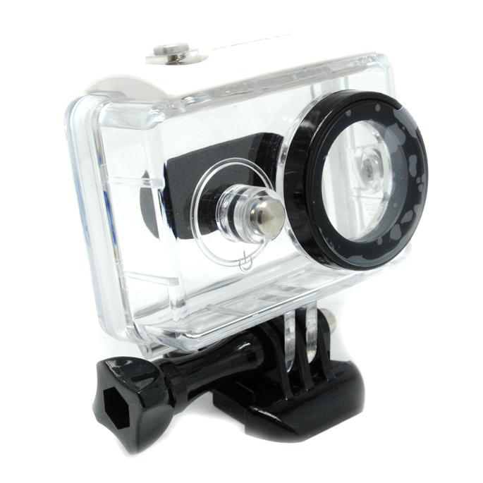 Case Taffware Underwater Waterproof Anti Blur Case IPX68 40m for Xiaomi Yi Sports Camera (OEM) - White