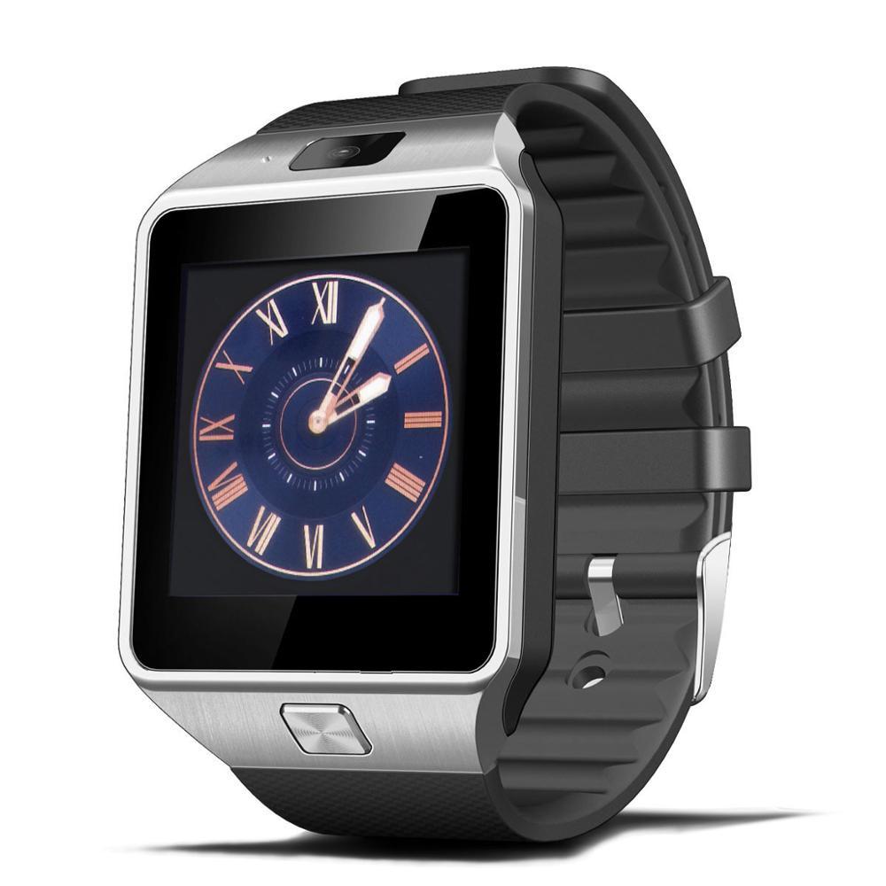 Baru Smartwatch Dz09 dengan Kamera Jam Tangan Bluetooth Kartu SIM Smartwatch untuk Ponsel IOS Android Xiaomi Huawei PK GT08 A1