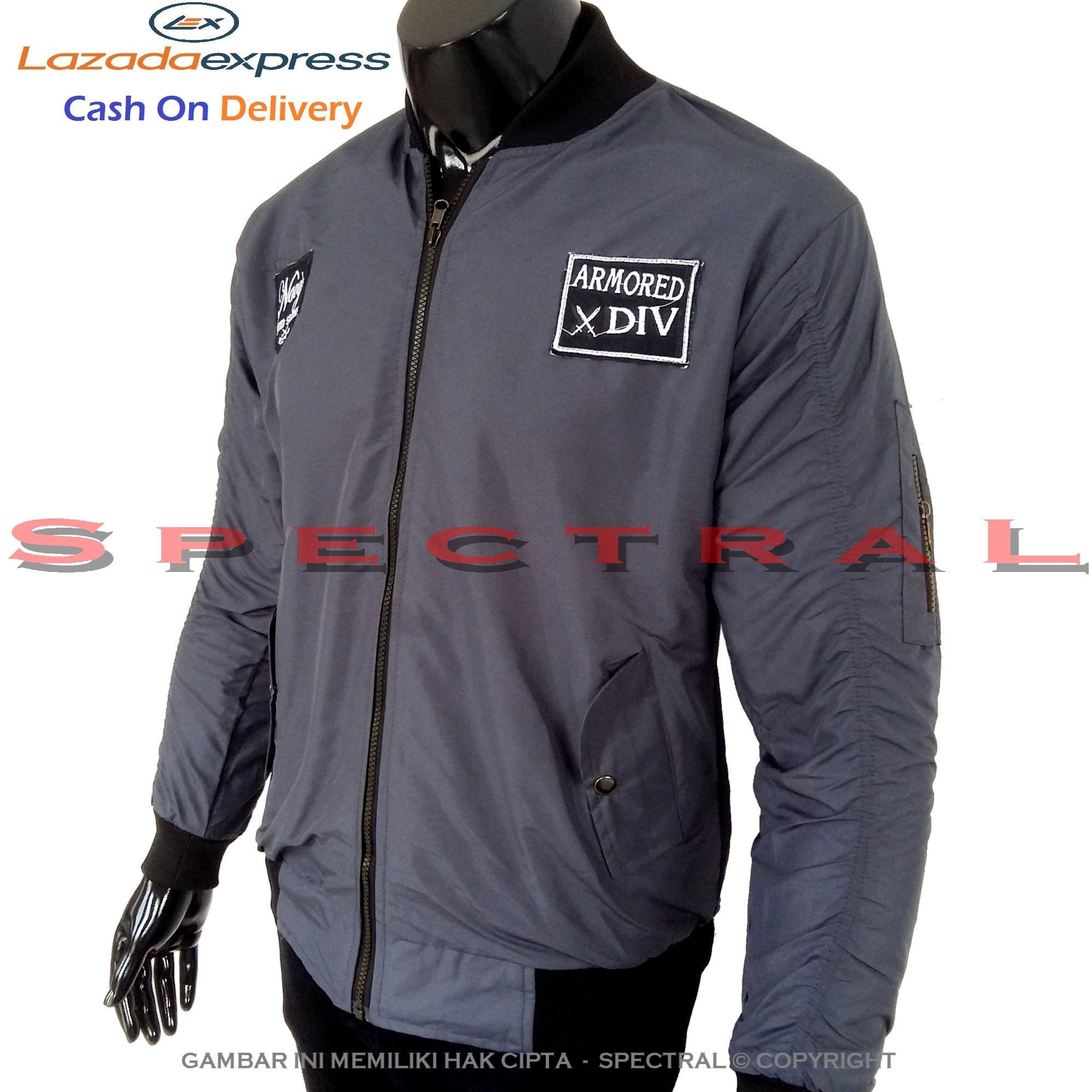 Spectral – JAKET BOMBER PARASUT Bolak Balik Distro Fashion Atasan Baju Pakaian Polos Pria Wanita Cewe Cowo Lengan Murah Bagus Keren Jaman Kekinian Jakarta Bandung Terbaru Sport Olahraga Polos Kulit Jacket Sweater Hoodie Switer Jeans Parka Switer