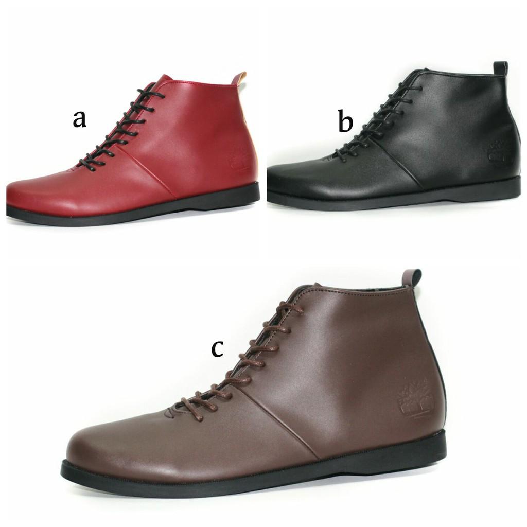 IS Sepatu Boots Timberland Original Handmade Casual Pria Brodo Kerja Snekaers Kets Sepatu Kerja Nike