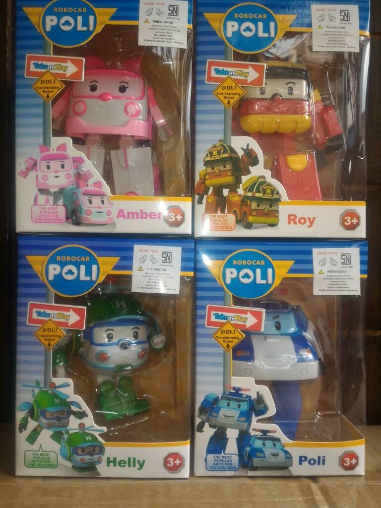 MAINAN EDUKASI ROBOCAR POLI BISA BERUBAH JADI ROBOT MOBIL