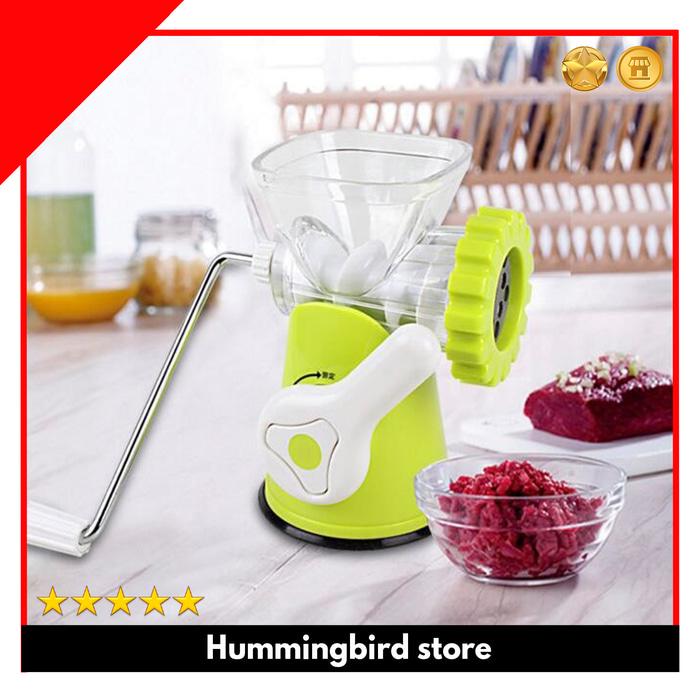 Alat Mesin Penggiling Giling Gilingan Daging Sayur Manual Meat Grinder