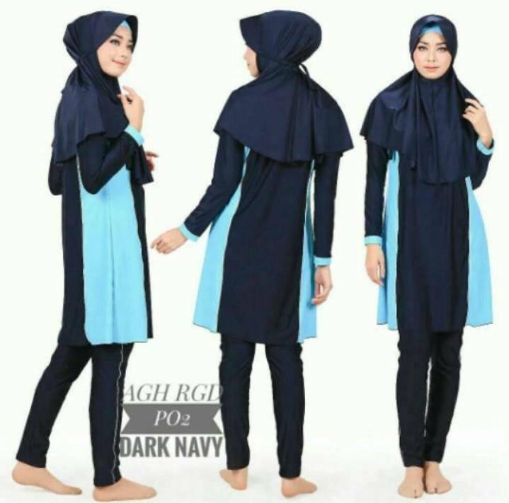 Baju Renang Muslimah Premium by Aghnisan Collection Size S - XL