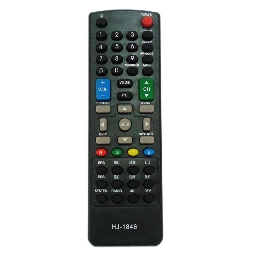 Remote Untuk TV SHARP LED / LCD - Hitam