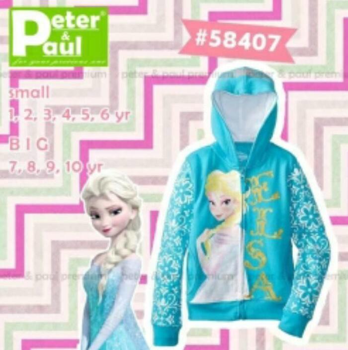 Jacket Anak Frozen / Jaket Anak Elsa / Jaket Elsa