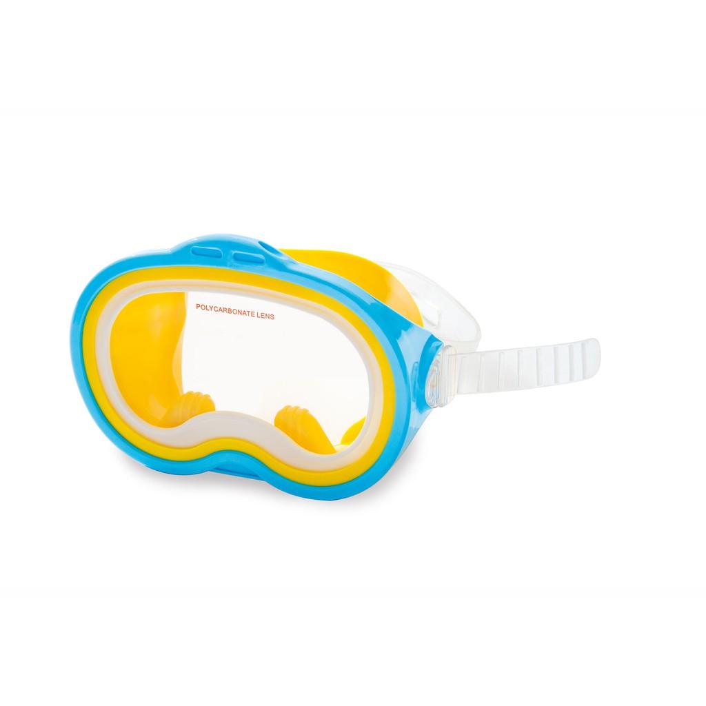 Kacamata Selam Anak Intex Sea Scan Swim Masks 55913 - Hijau muda - Biru Muda