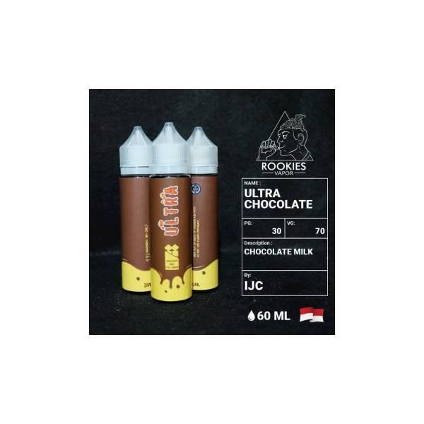 Ultra Milk Chocolate 60ML Liquid Susu Premium Coklat 60 ML Lokal LQ044