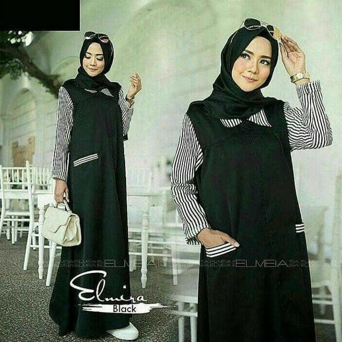 Baju Gamis Murah Elmira Dress Grosir Baju Bandung Ghtsyh
