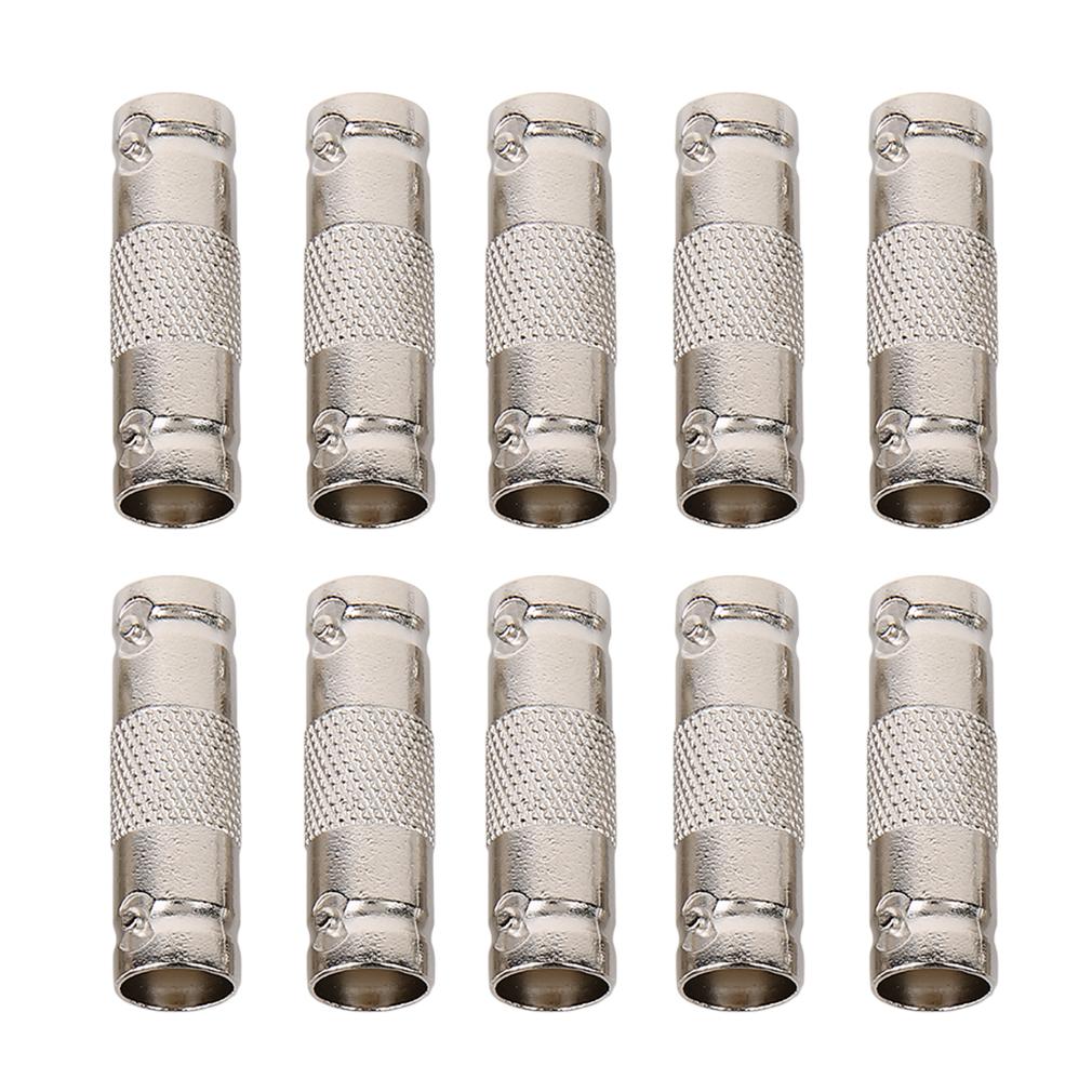 QNSTAR Good BNC Female Connector CTV Security Video Surveillance System Connector silver