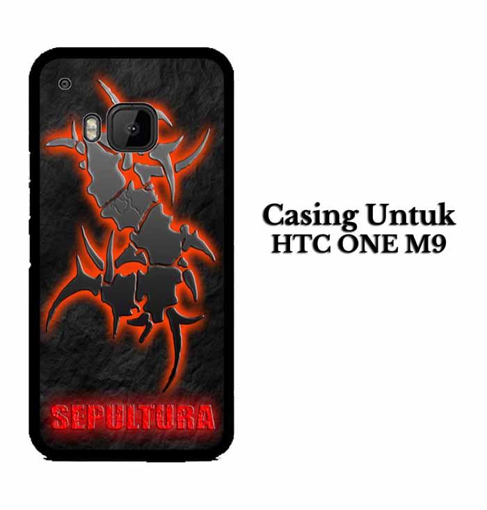 Casing HTC ONE M9 sepultura Hardcase Custom Case Se7enstores