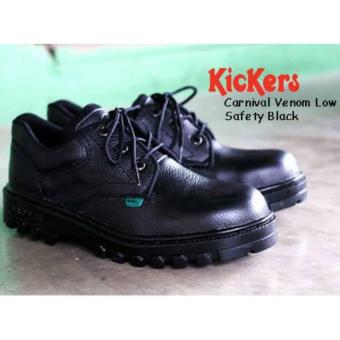 Harga preferensial Sepatu Boots Safety Kickers Kasual Pria Laki Tracking Murah Adventure Lapangan Proyek Touring Kulit terbaik murah - Hanya Rp190.026