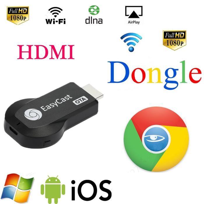 AnyCast Chromecast HDMI Dongle Wifi 1080P