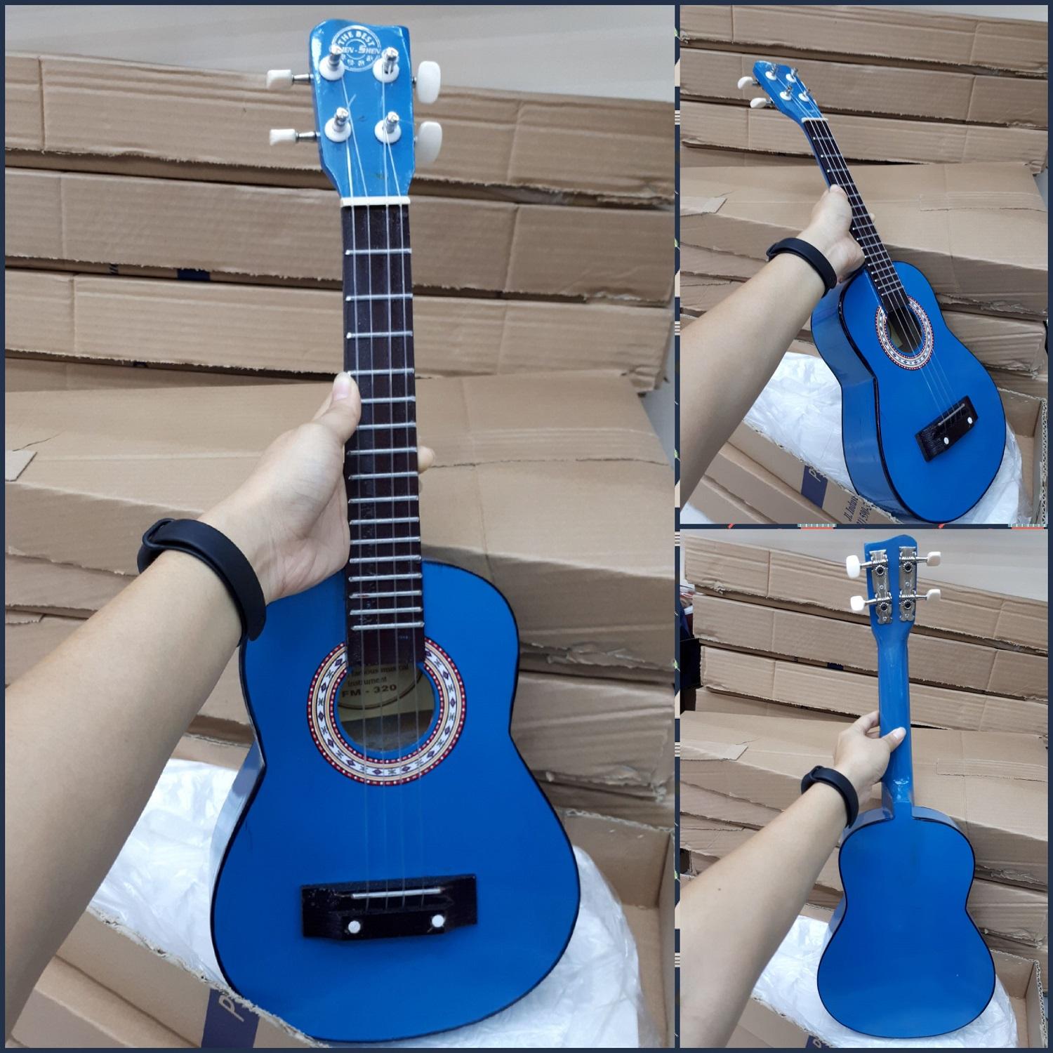 Fox- Gitar Kentrung Aksutik IMPORT- GRATIS PICK-Packing DUS- Gitar Kecil -Gitar Mini senar 4 Nylon- UKULELE Murah