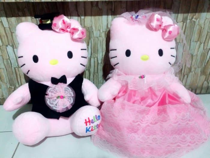 BEST SELLER!!! Boneka hello kitty wedding couple - UwtQPx