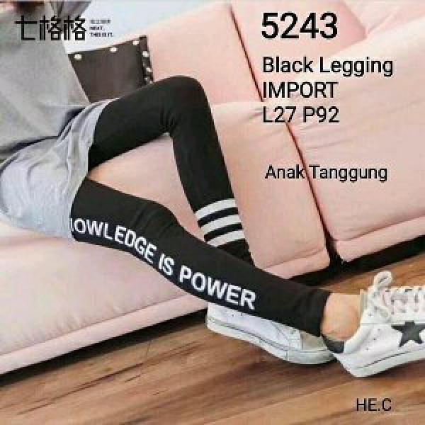 Celana legging korea celana panjang korea import branded perempuan anak tanggung cewek 5243