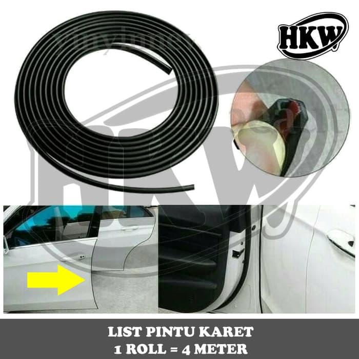 List Pintu Karet Hitam Mobil Ertiga