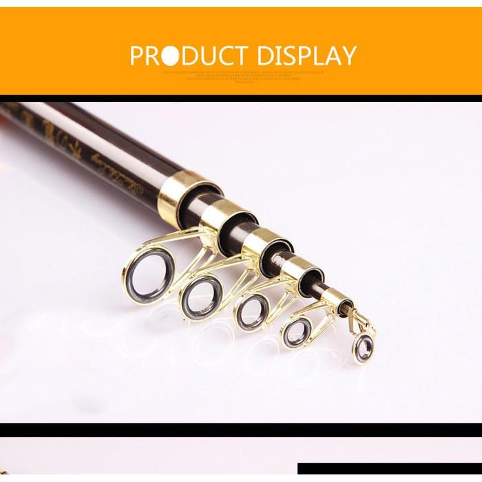 Joran Pancing Carbon Fiber Sea Fishing Rod Ukuran 2.1M/5 - Pancingq