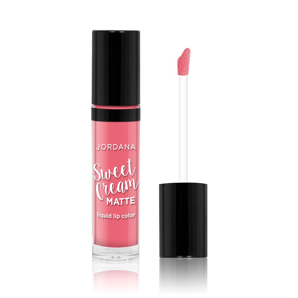 Jordana Sweet Cream Matte Liquid Lip Color - Strawberry Cheesecake