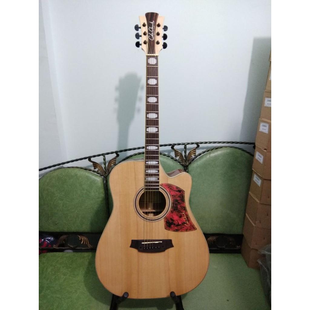 Gitar Akustik Cole Clark Natural Inlay Maple Jakarta Murah