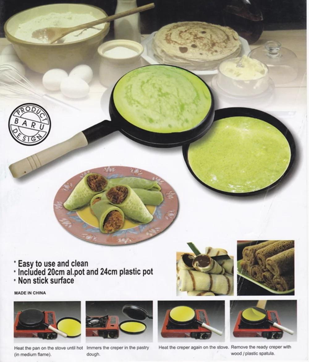 Multi Crepe Pan Bistro / Wajan Kwalik / Wajan Dadar /Creper Maker Pan