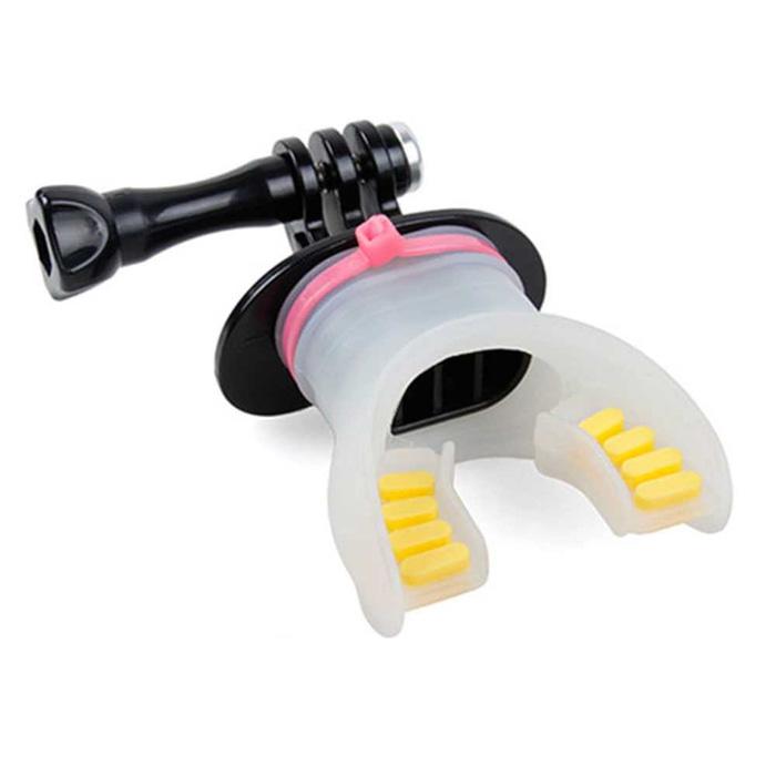 Bite Mouth Mount Diving Surfing Board Set For Gopro & Xiaomi Yi