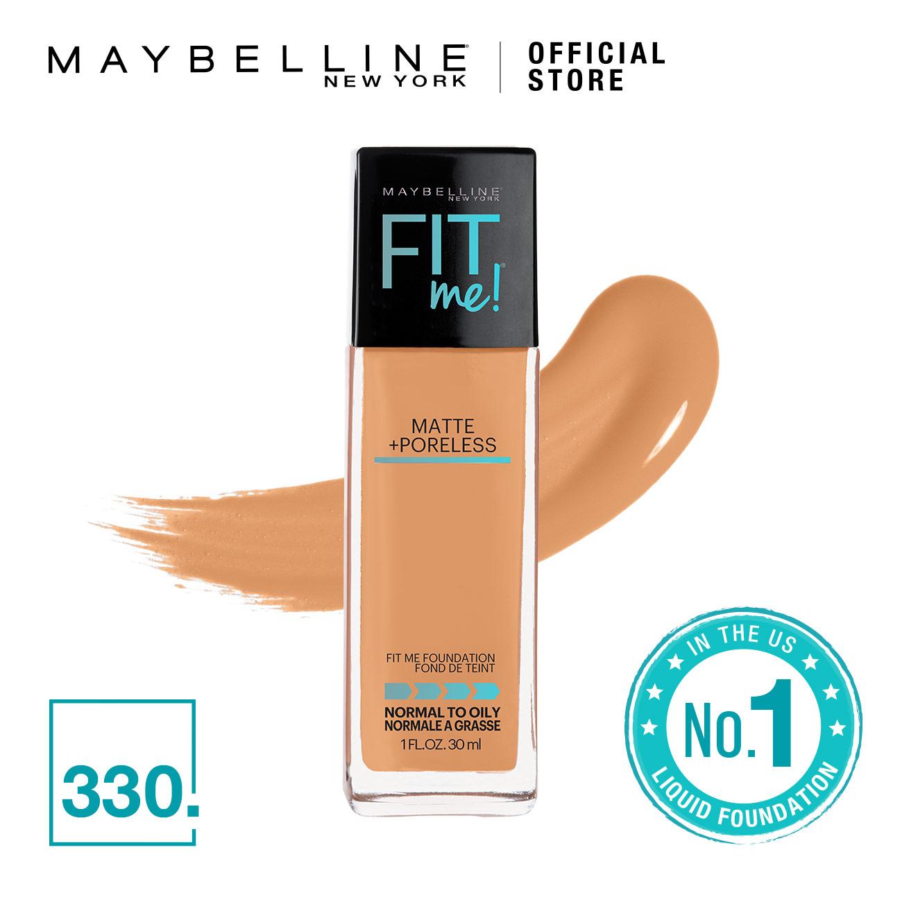Fit Me Matte Poreless Foundation 330 Toffee