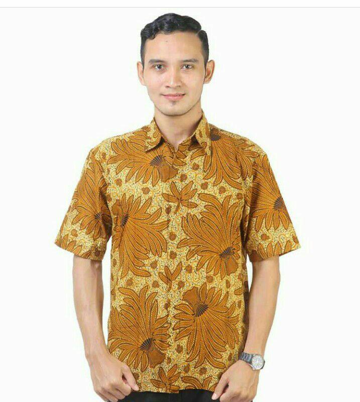 Kemeja batik padi lasem