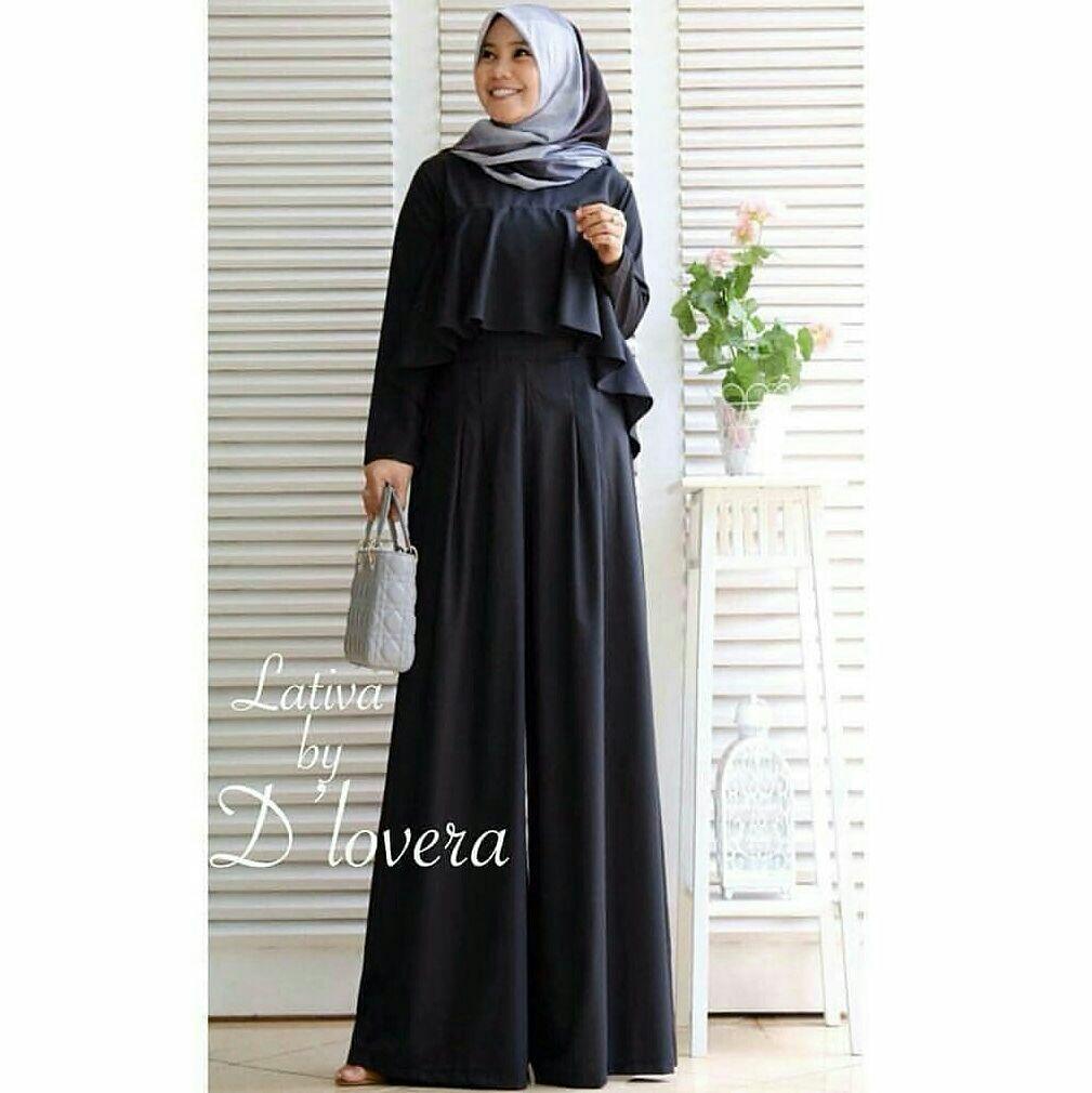 FJCO JS Lativa / Maxi Dress / Fashion wanita / Fashion Muslimah / Hijab Style