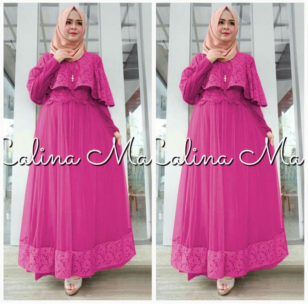 J&C Long Dress Calinama / Gamis Muslim / Dress Maxi / Jumbo Dress / Maxi Jumbo / Maxi Muslim / Maxi Dress / Dress Muslim / Busana Muslim / Baju Muslim / Setelan Muslim / Hijab Fashion / Hijab Style