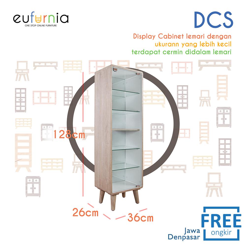 Eufurnia Olympic Curla Series Display Cabinet Small - Rak Pajangan Kecil