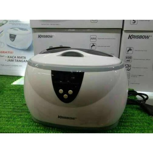 DIGITAL ULTRASONIC CLEANER/ PEMBERSIH PERHIASAN KACAMATA JAM KRISBOW FWANITA 001XOIX