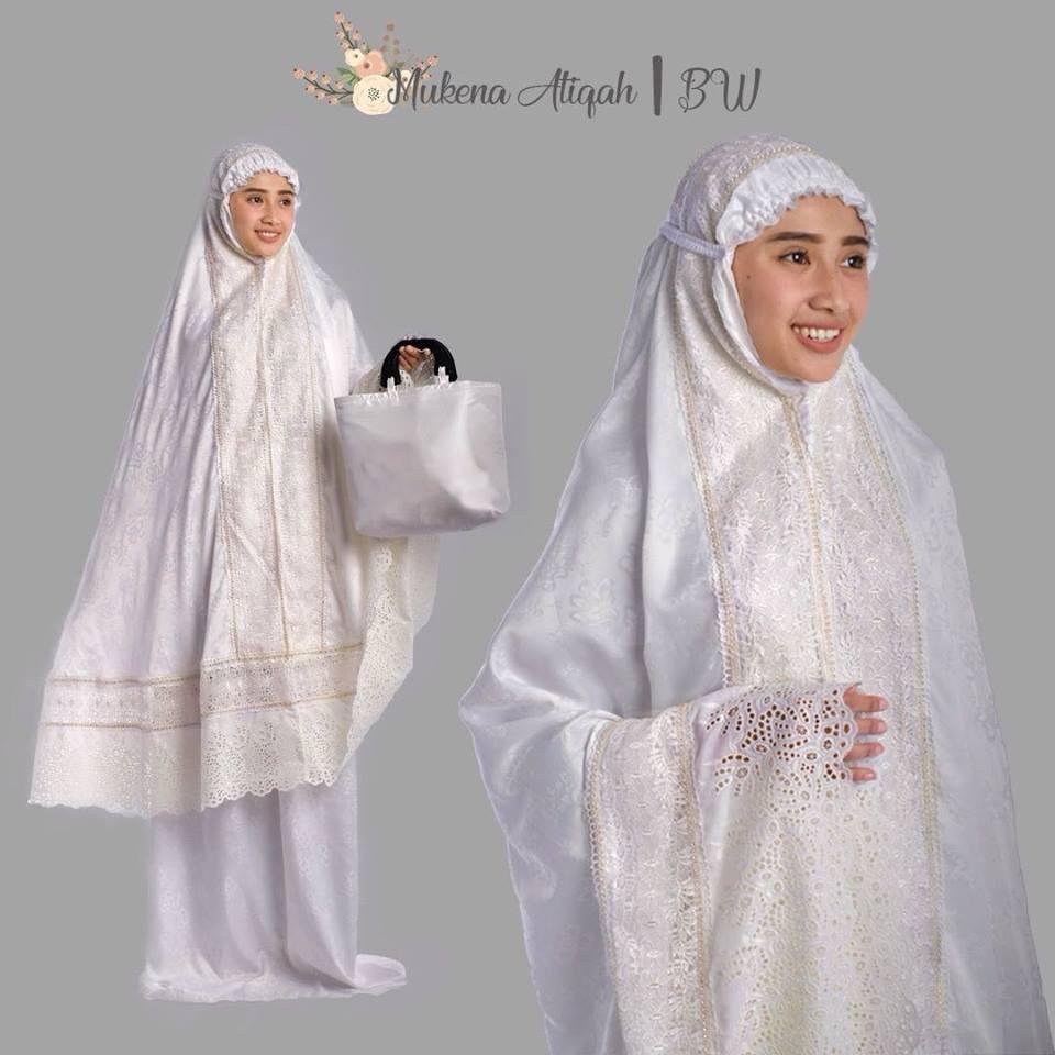 MUKENA DEWASA SEMI SUTRA DOVE ATIQAH MILO